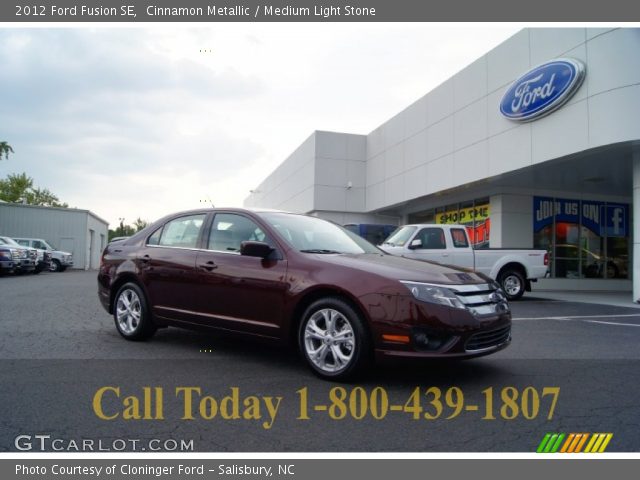 2012 Ford Fusion SE in Cinnamon Metallic