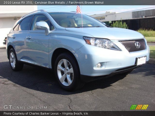 2010 Lexus RX 350 in Cerulean Blue Metallic