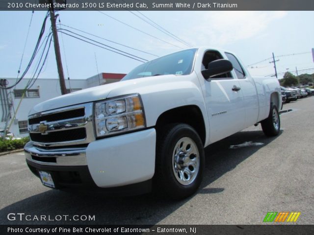 2010 Chevrolet Silverado 1500 LS Extended Cab in Summit White