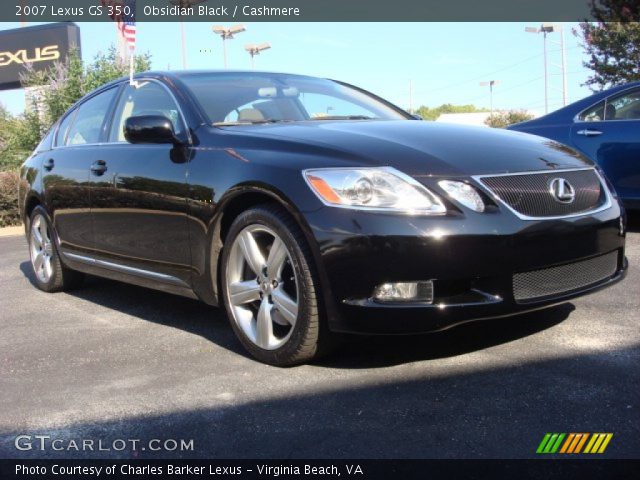 2007 Lexus GS 350 in Obsidian Black
