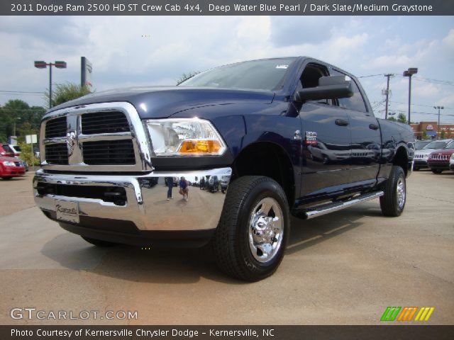 2011 Dodge Ram 2500 HD ST Crew Cab 4x4 in Deep Water Blue Pearl
