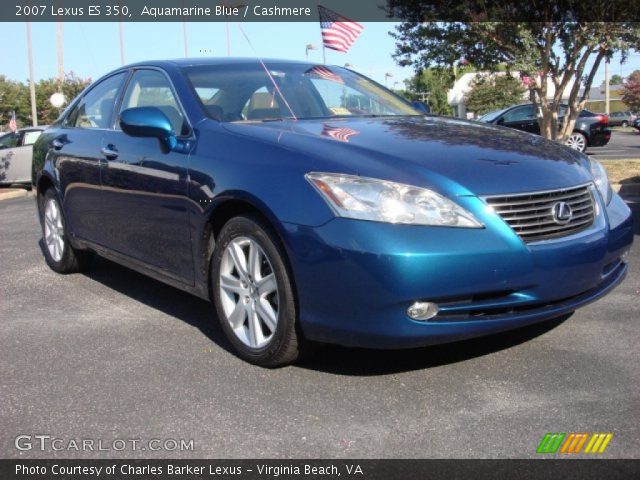 2007 Lexus ES 350 in Aquamarine Blue