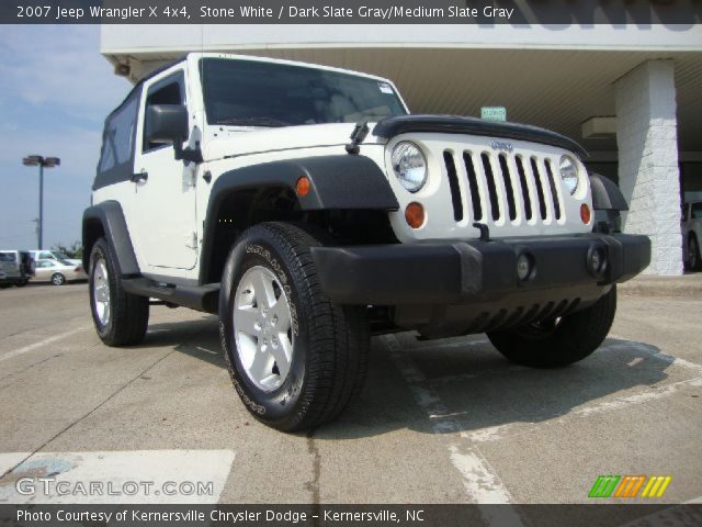 2007 Jeep Wrangler X 4x4 in Stone White
