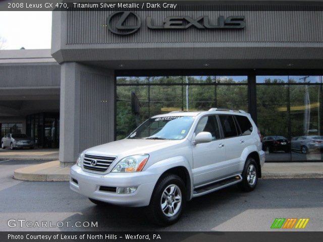2008 Lexus GX 470 in Titanium Silver Metallic