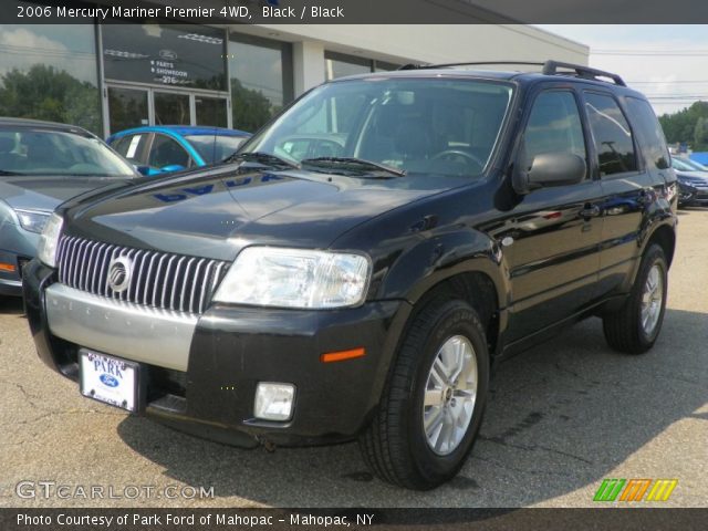 2006 Mercury Mariner Premier 4WD in Black