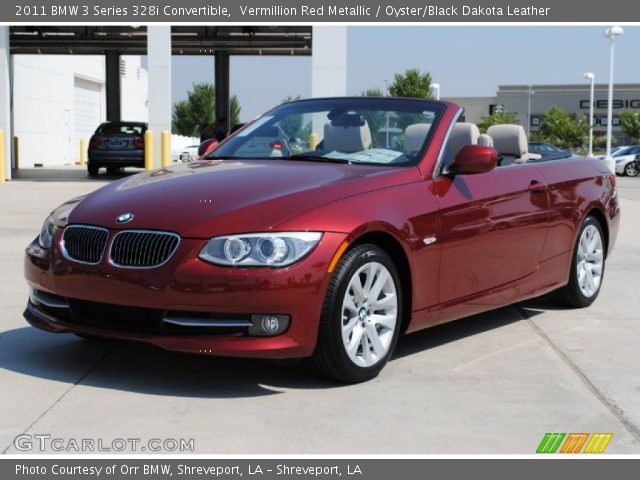 2011 BMW 3 Series 328i Convertible in Vermillion Red Metallic