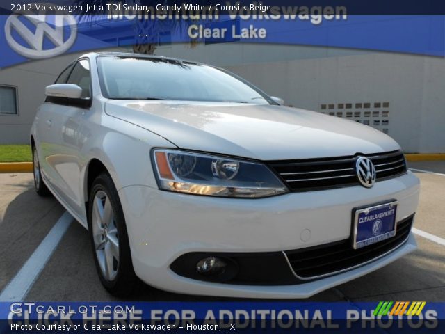 2012 Volkswagen Jetta TDI Sedan in Candy White