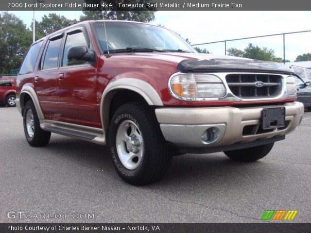 2000 Ford Explorer Eddie Bauer 4x4 in Toreador Red Metallic