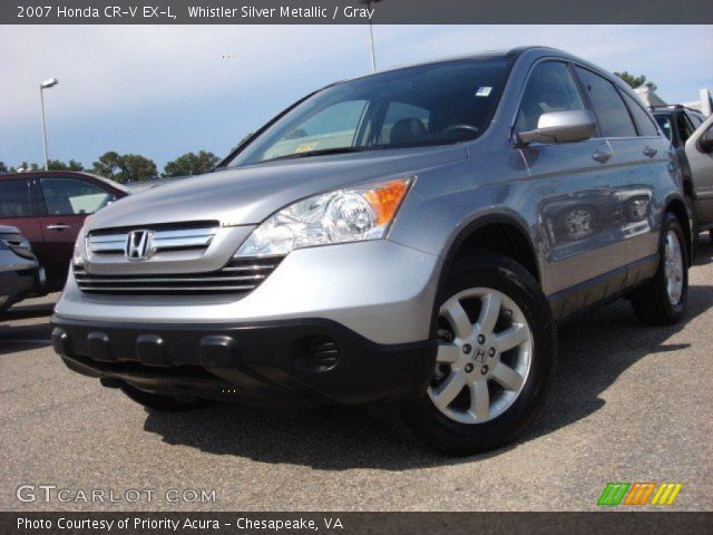 2007 Honda CR-V EX-L in Whistler Silver Metallic