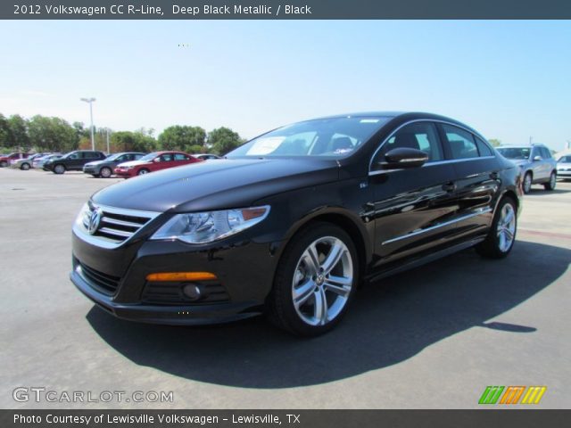 2012 Volkswagen CC R-Line in Deep Black Metallic