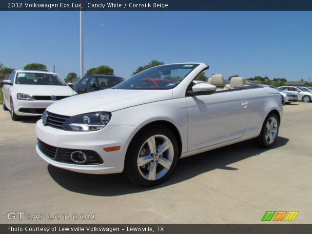 2012 Volkswagen Eos Lux in Candy White
