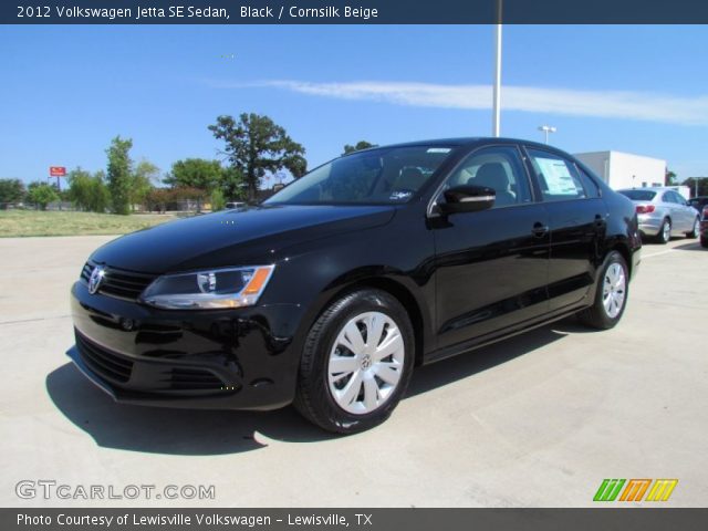 2012 Volkswagen Jetta SE Sedan in Black