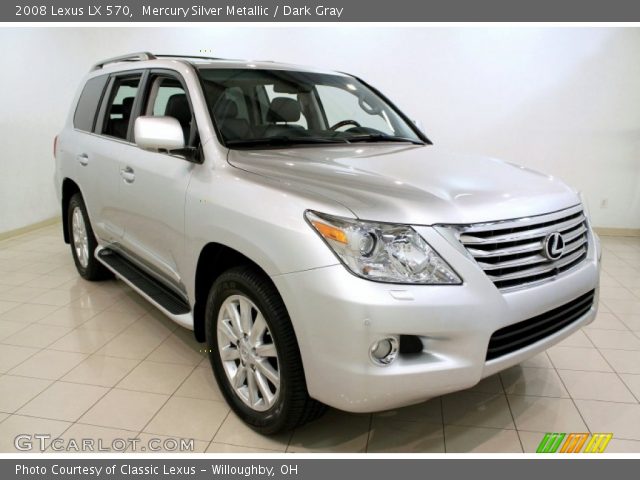 2008 Lexus LX 570 in Mercury Silver Metallic