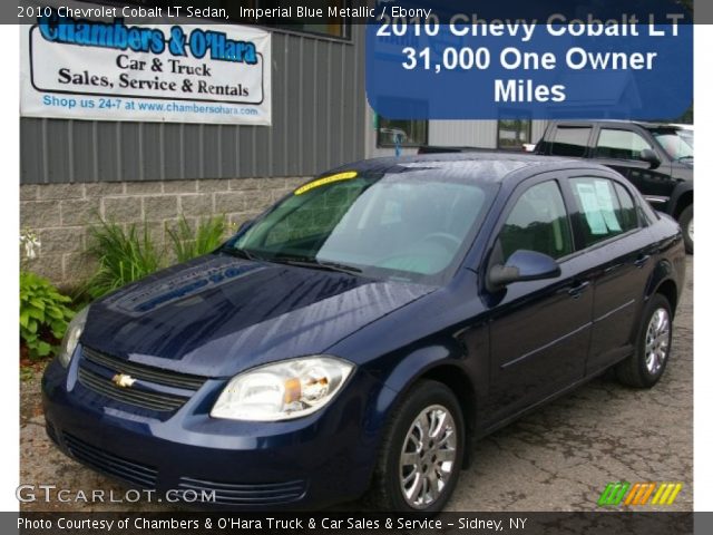 2010 Chevrolet Cobalt LT Sedan in Imperial Blue Metallic