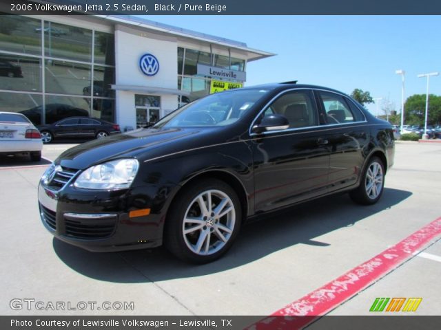 2006 Volkswagen Jetta 2.5 Sedan in Black