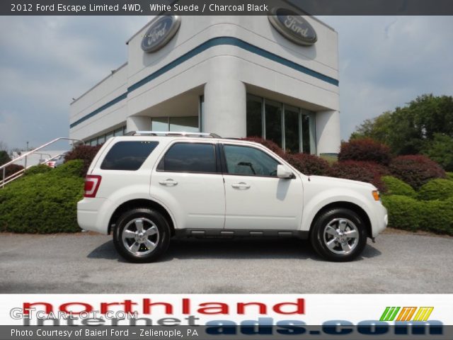 2012 Ford Escape Limited 4WD in White Suede