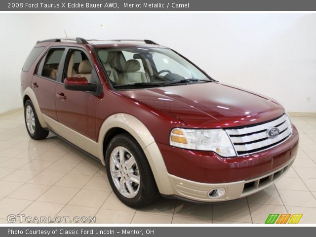 2008 Ford Taurus X Eddie Bauer AWD in Merlot Metallic