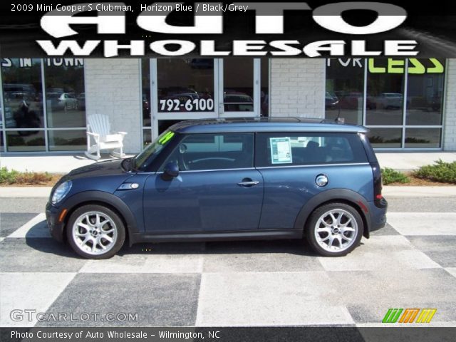 2009 Mini Cooper S Clubman in Horizon Blue