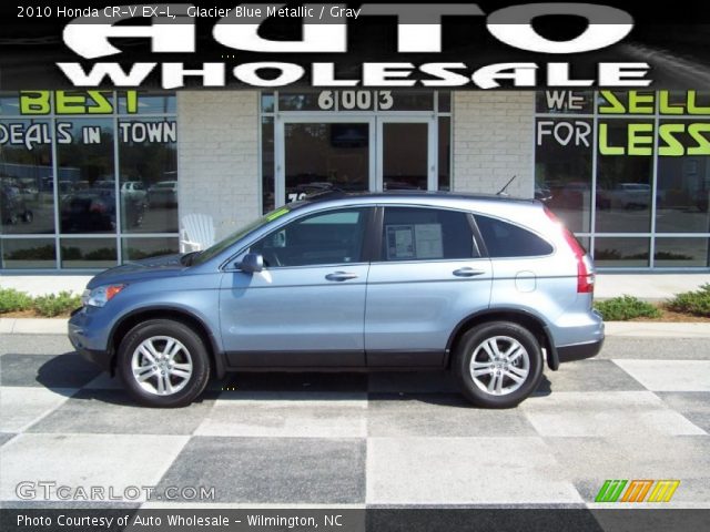 2010 Honda CR-V EX-L in Glacier Blue Metallic