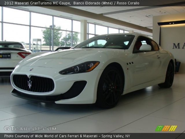 2012 Maserati GranTurismo MC Coupe in Bianco Eldorado (White)