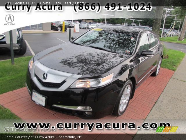 2010 Acura TL 3.5 in Crystal Black Pearl