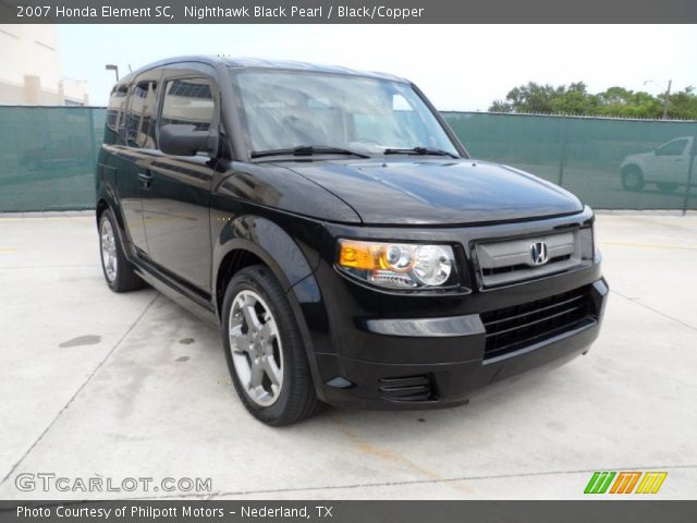 2007 Honda element sc black