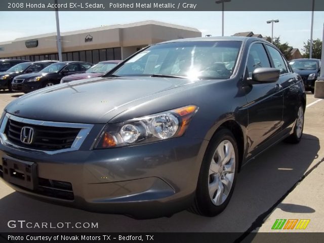 2008 Honda accord coupe gray #3