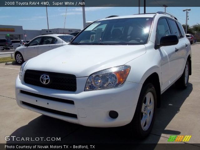 2008 Toyota RAV4 4WD in Super White