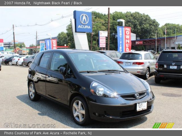 2007 Honda Fit  in Nighthawk Black Pearl