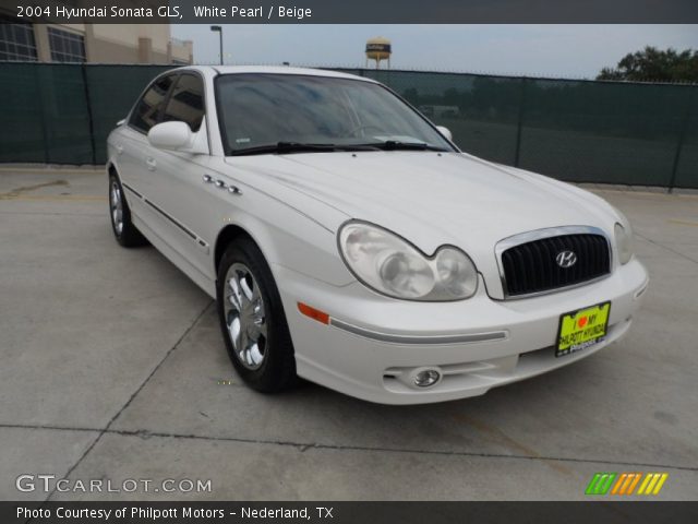 2004 Hyundai Sonata GLS in White Pearl