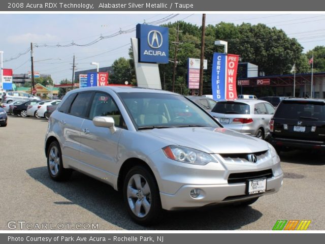 2008 Acura RDX Technology in Alabaster Silver Metallic