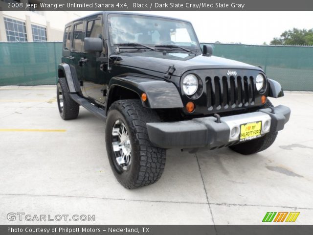 2008 Jeep Wrangler Unlimited Sahara 4x4 in Black