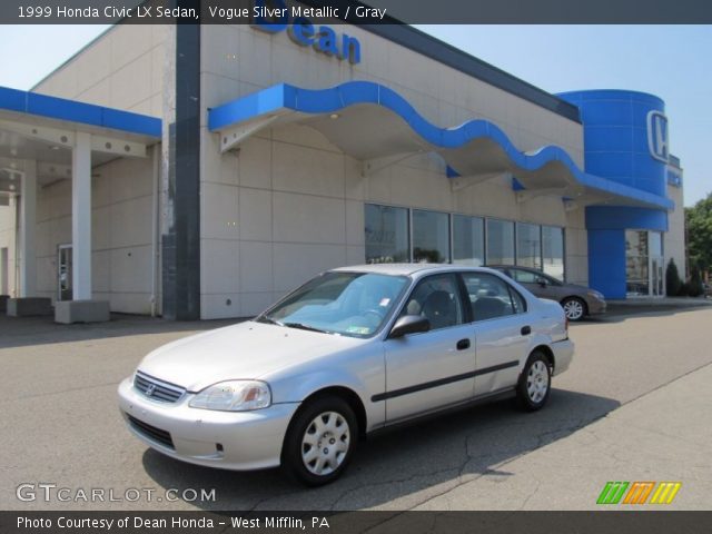 1999 Honda Civic LX Sedan in Vogue Silver Metallic