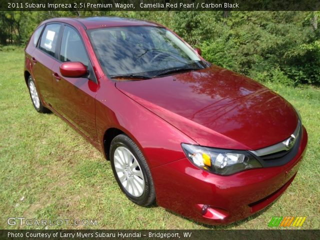 2011 Subaru Impreza 2.5i Premium Wagon in Camellia Red Pearl