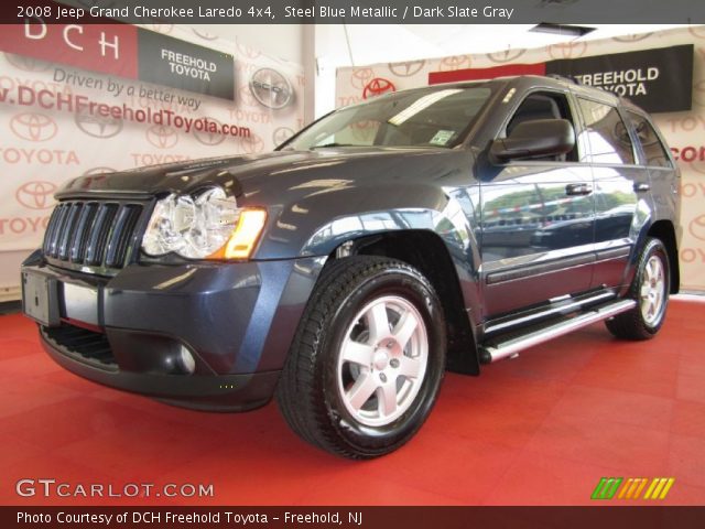 2008 Jeep Grand Cherokee Laredo 4x4 in Steel Blue Metallic