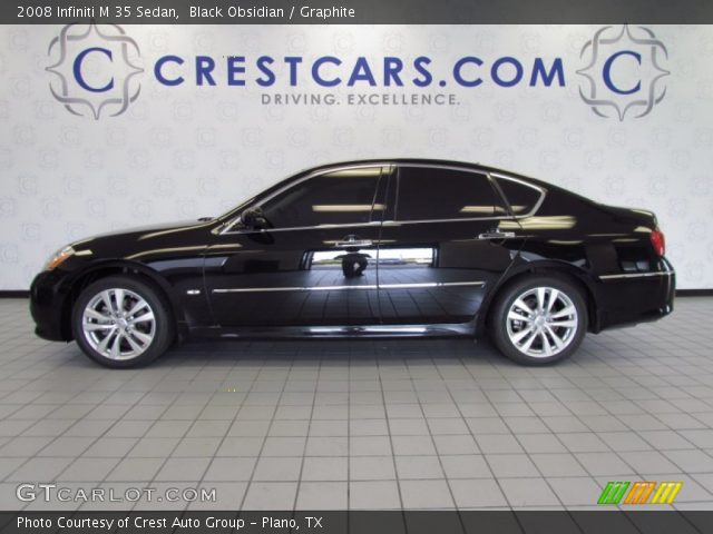 2008 Infiniti M 35 Sedan in Black Obsidian