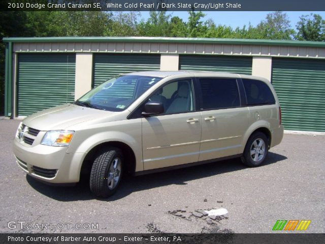 2010 Dodge Grand Caravan SE in White Gold Pearl