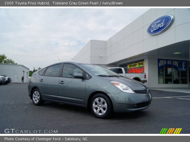 2005 Toyota Prius Hybrid in Tideland Gray Green Pearl