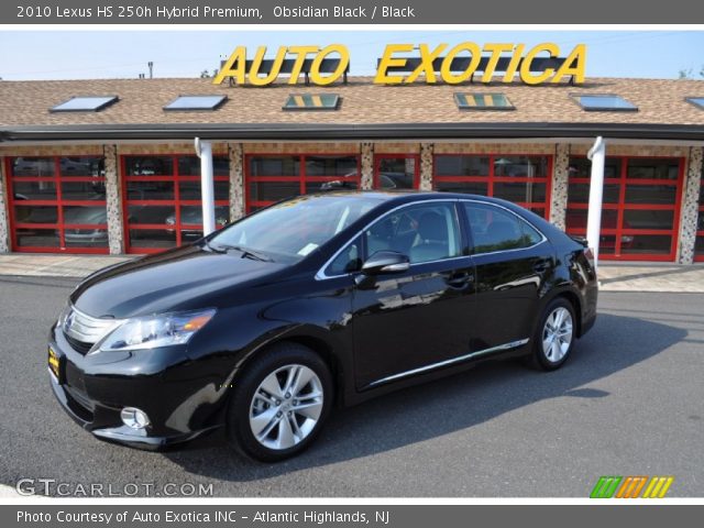 2010 Lexus HS 250h Hybrid Premium in Obsidian Black