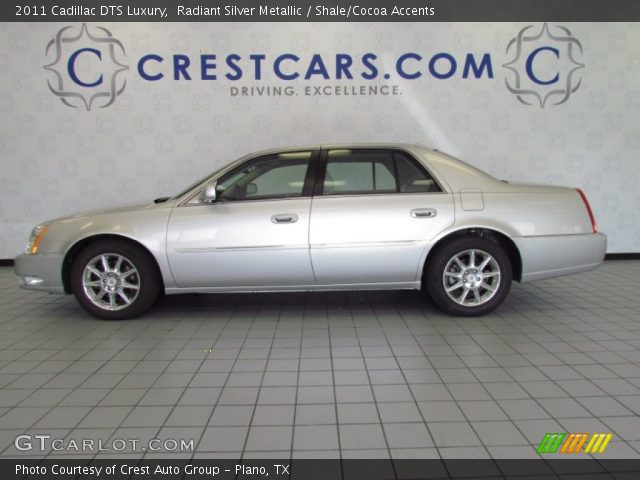 2011 Cadillac DTS Luxury in Radiant Silver Metallic