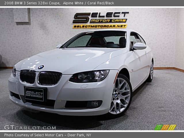 2008 BMW 3 Series 328xi Coupe in Alpine White