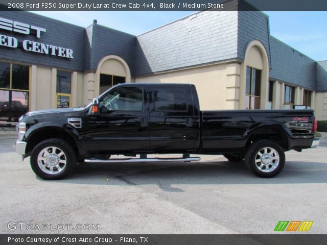 2008 Ford F350 Super Duty Lariat Crew Cab 4x4 in Black