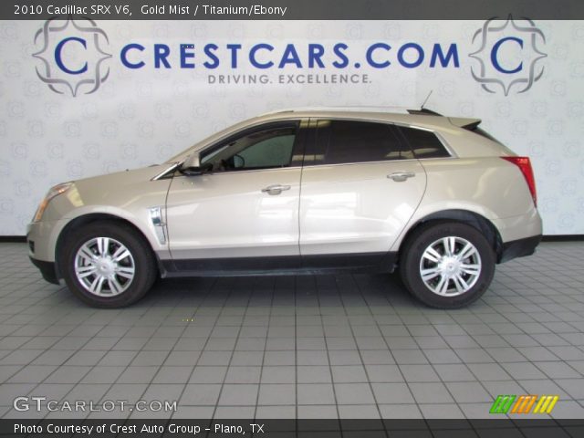 2010 Cadillac SRX V6 in Gold Mist