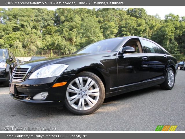 2009 Mercedes-Benz S 550 4Matic Sedan in Black