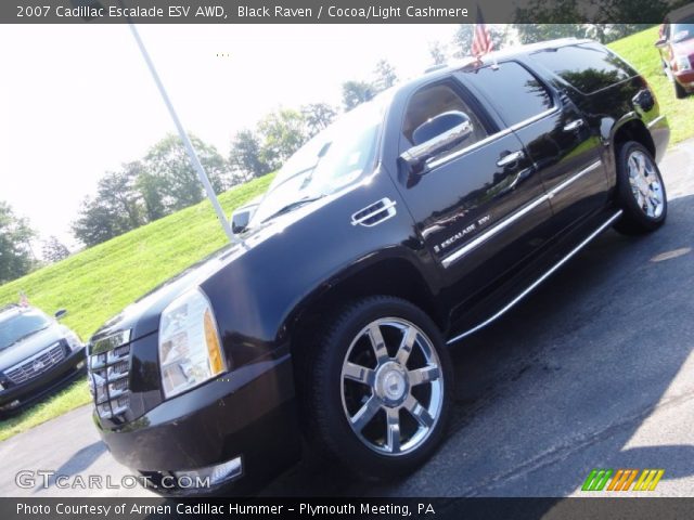 2007 Cadillac Escalade ESV AWD in Black Raven