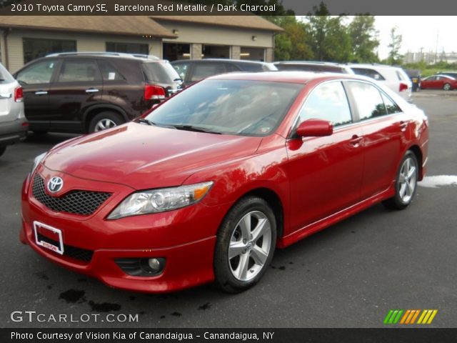 2010 Toyota Camry SE in Barcelona Red Metallic