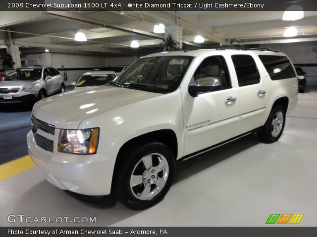 2008 Chevrolet Suburban 1500 LT 4x4 in White Diamond Tricoat