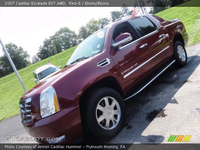 2007 Cadillac Escalade EXT AWD in Red-E