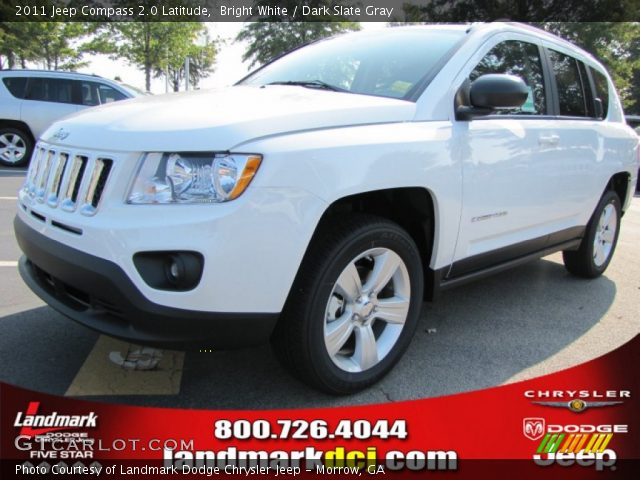 2011 Jeep Compass 2.0 Latitude in Bright White