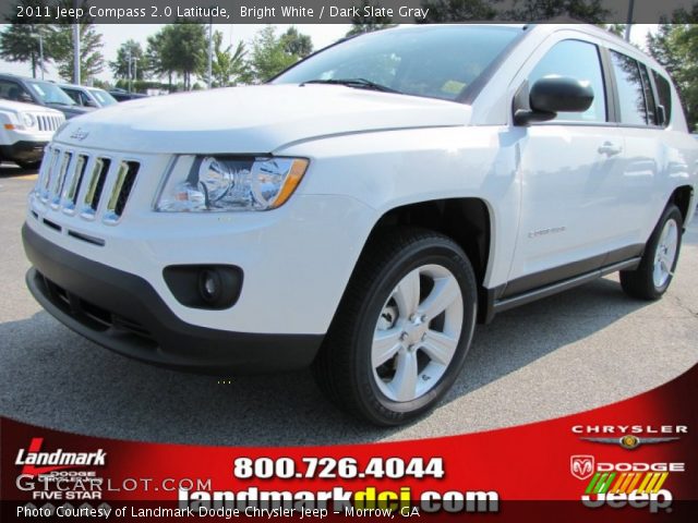 2011 Jeep Compass 2.0 Latitude in Bright White